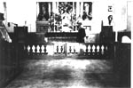 Wnetrze kościoła w Drelowie przed II wojną